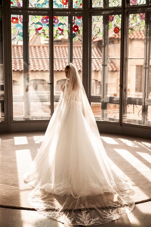 Aria's Bridal Elegance: Dresses & Veil from Aria Collection for Your  Unforgettable Day