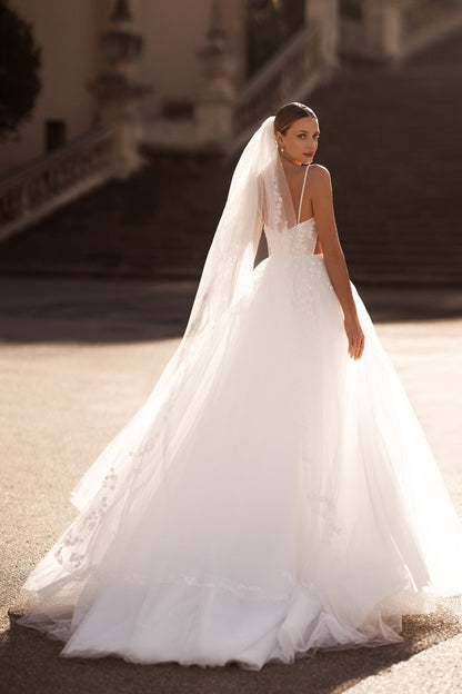 Aria's Bridal Majesty: Dresses & Veil from Aria Collection for Your Regal Celebration - CBB Market