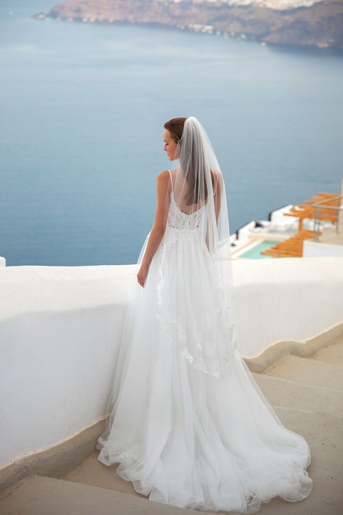 Elegance Embodied: Bridal Dresses & Veil from Aria Collection - Your Journey to Forever Begins Here - CBB Market